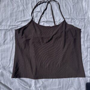 Brown Eileen Fisher tank top